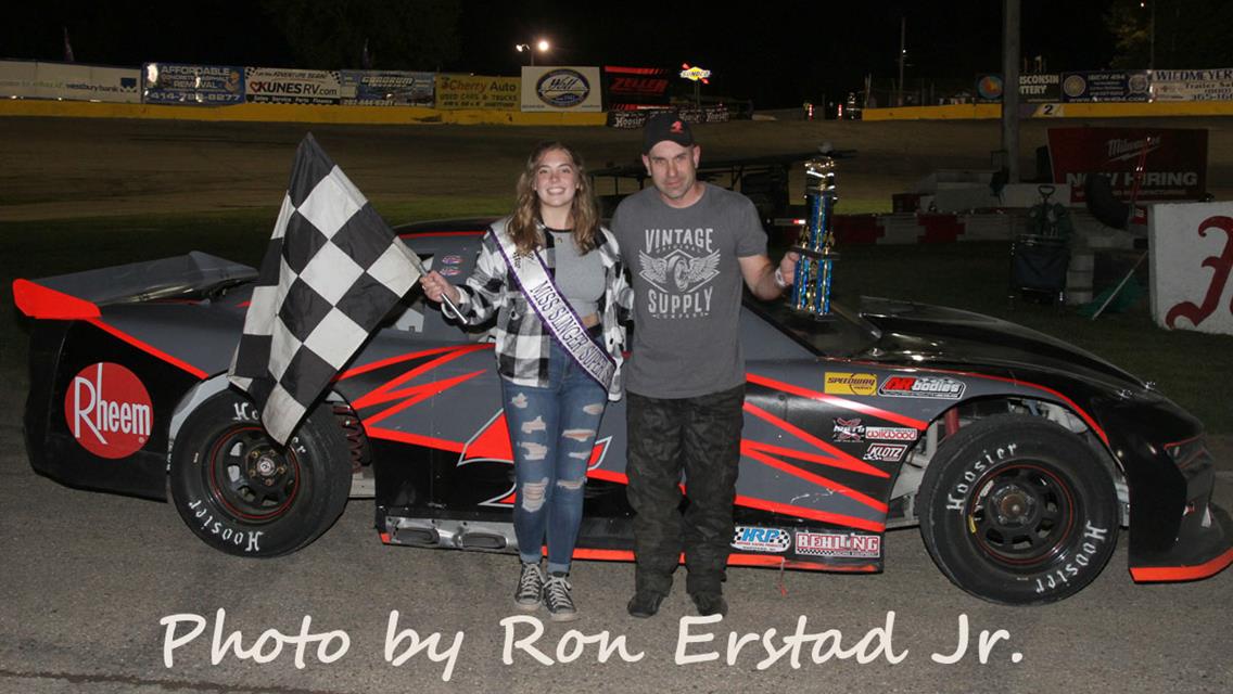 Tyler Schley Scores Pro Late Model Victory at Slinger