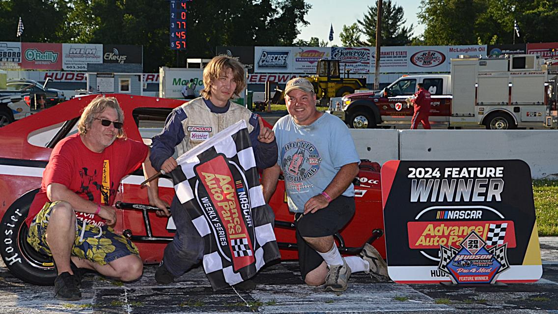 Aiken, Leary, Dehney, Payne, and Dumas Visit Victory Lane!