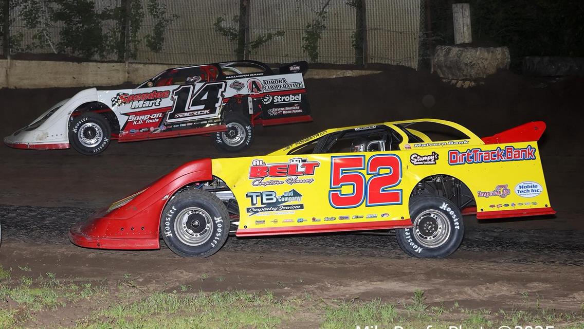 Central Missouri Speedway (Warrensburg, MO) – Malvern Bank West Series – May 3rd, 2025. (Mike Ruefer photo)