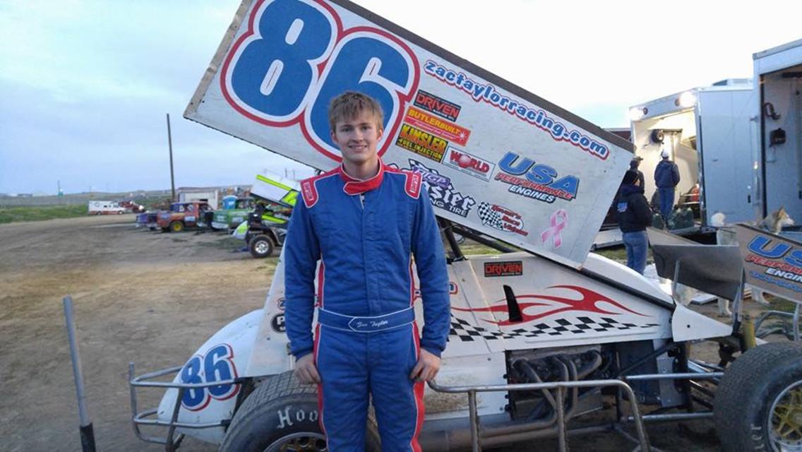 Taylor Overcomes Adversity to Capture Two Top 10s in Kansas