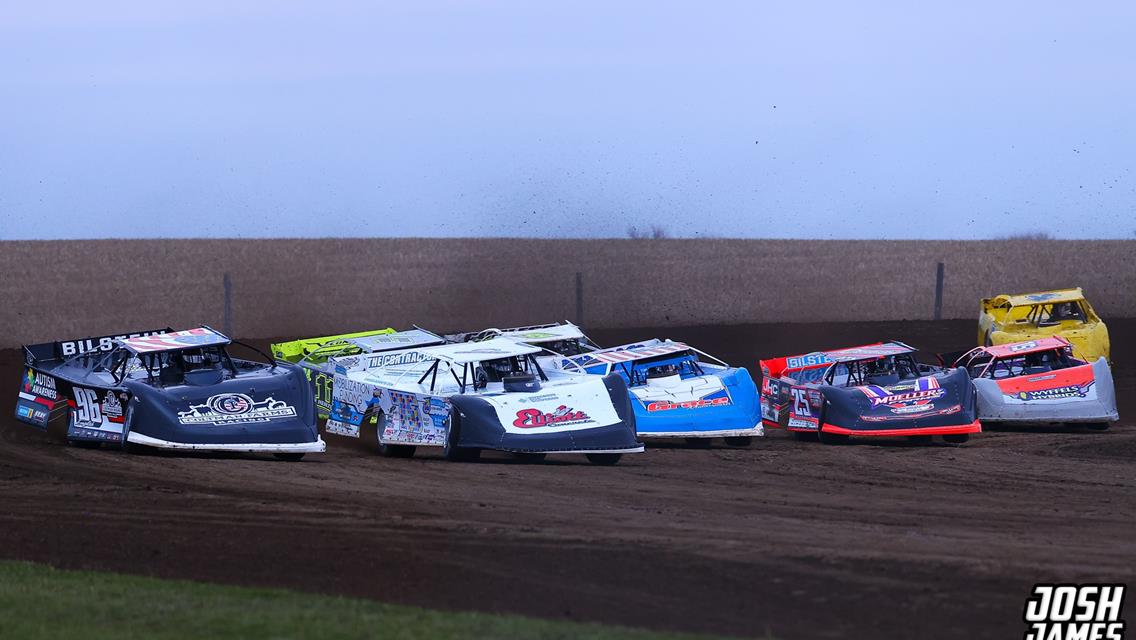 Cedar County Raceway (Tipton, IA) – MARS Late Model Championship Series – Hawkeye Land 40 – April 17th, 2025. (Josh James Artwork)