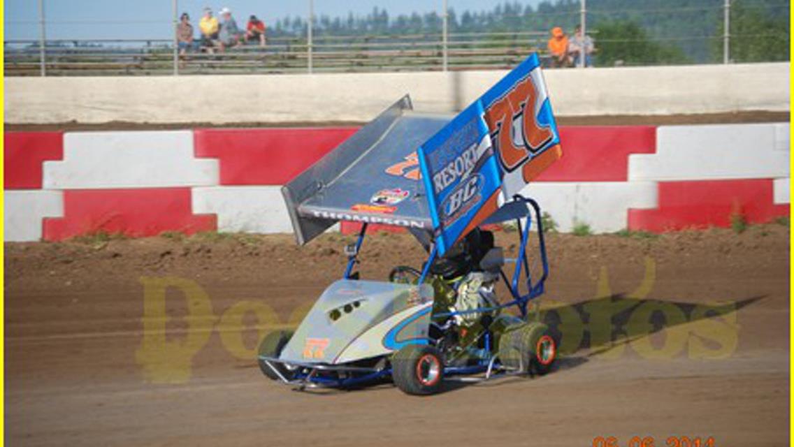 Willamette Speedway Hosts Some Exciting Kart Action