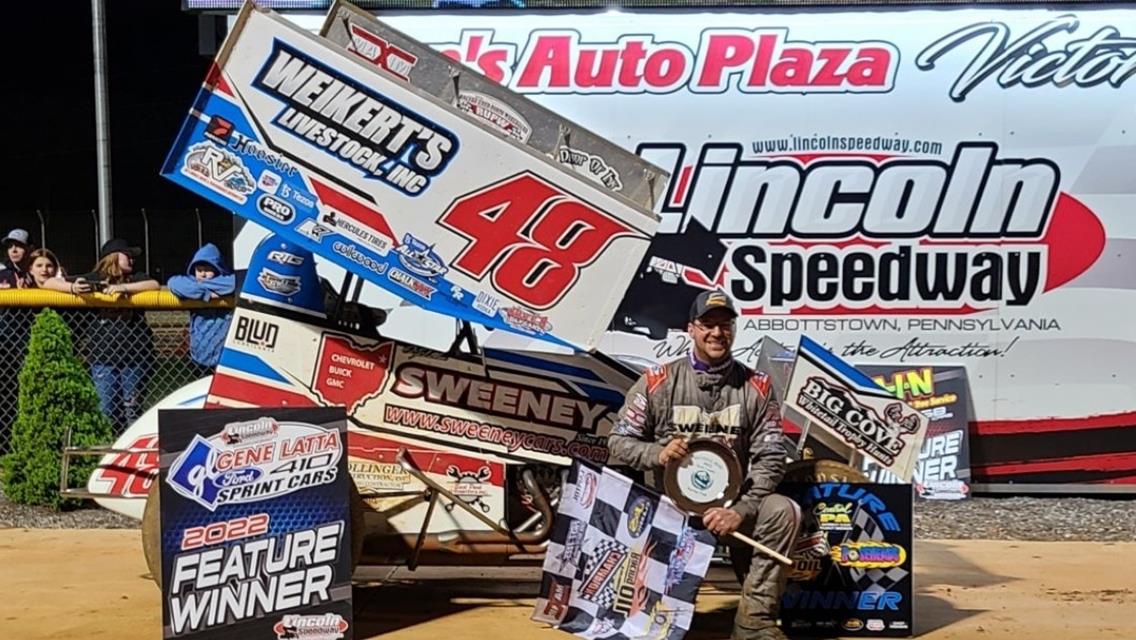 DANNY DIETRICH CHARGES TO FOURTH WIN OF SEASON; Frankie Herr Back in Victory Lane at Lincoln; Mark Hahn Wins Pen-Mar Vintage Feature