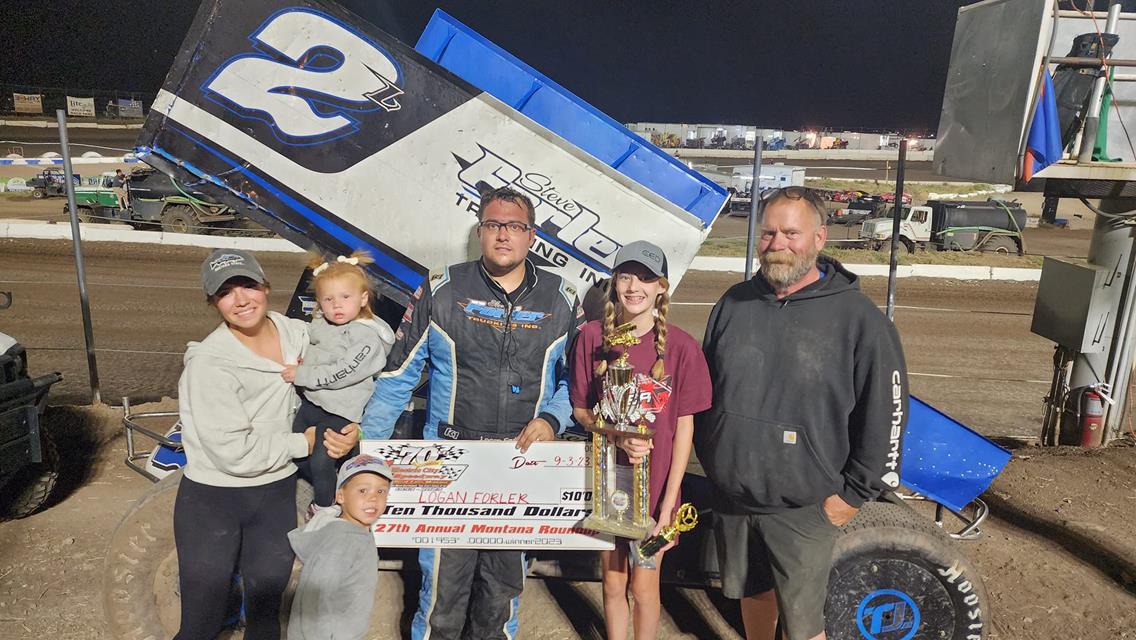 Forler Bags $10,000 At Electric City Speedway&#39;s Montana Roundup!
