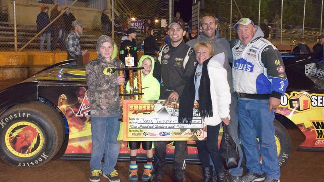 Joey Tanner Wins NELMS Season Opener At Banks