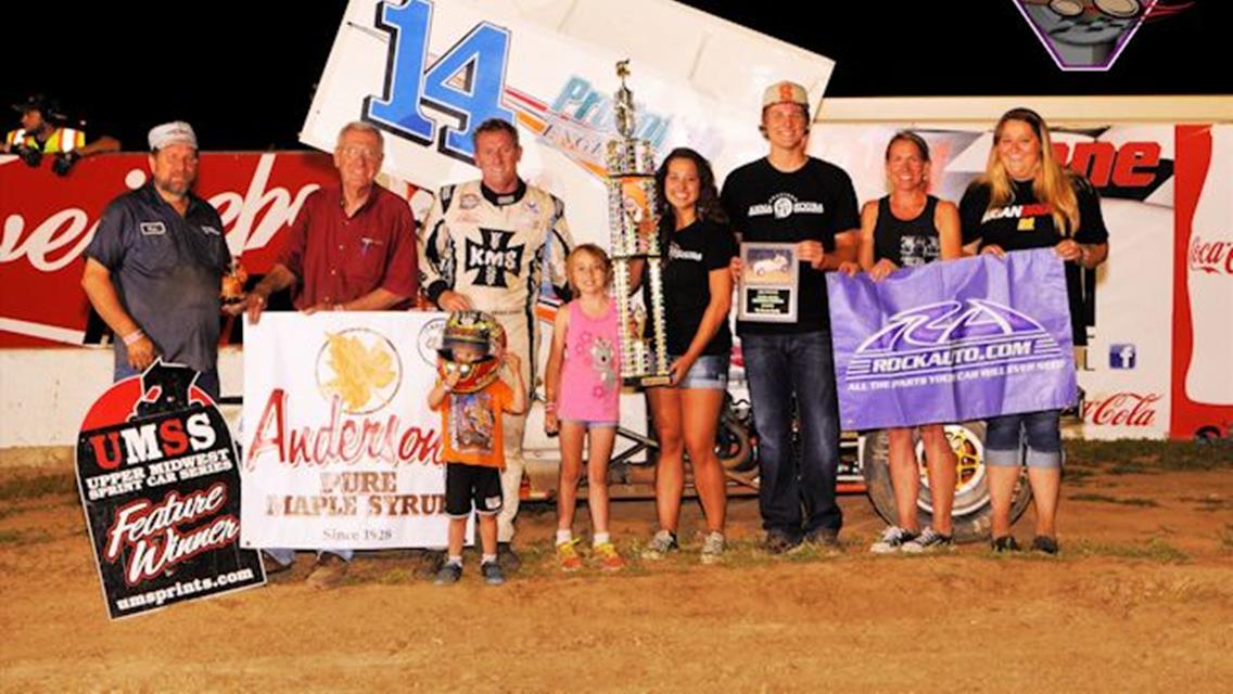 Brooke Tatnell Tops UMSS Portion of Kouba Memorial At Princeton Speedway