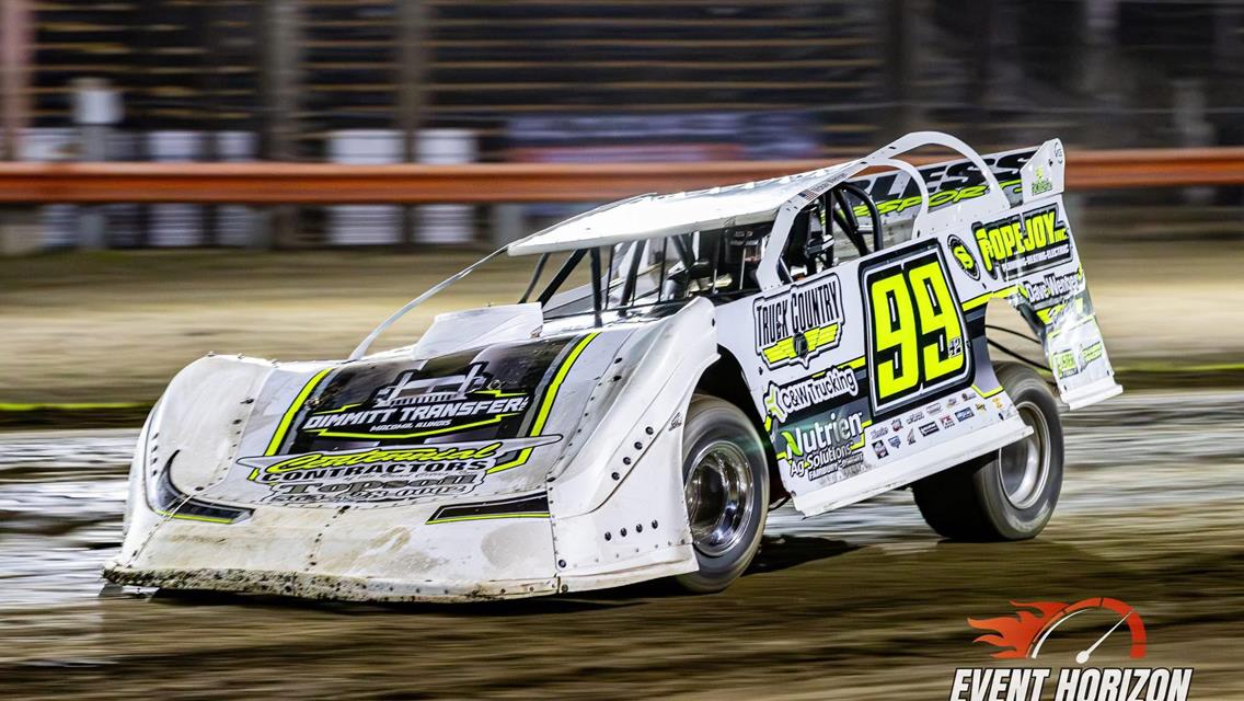 Farmer City Raceway (Farmer City, IL) – World of Outlaws Late Model Series – Illini 100 – April 11th-12th, 2025. (Event Horizon Photography)