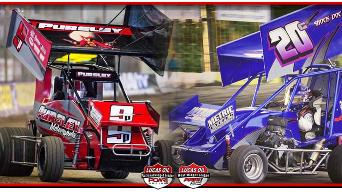 PURSLEY &amp; GASS JOIN POWRi NATIONAL MIDGET ROOKIE OF THE YEAR CONTENTION