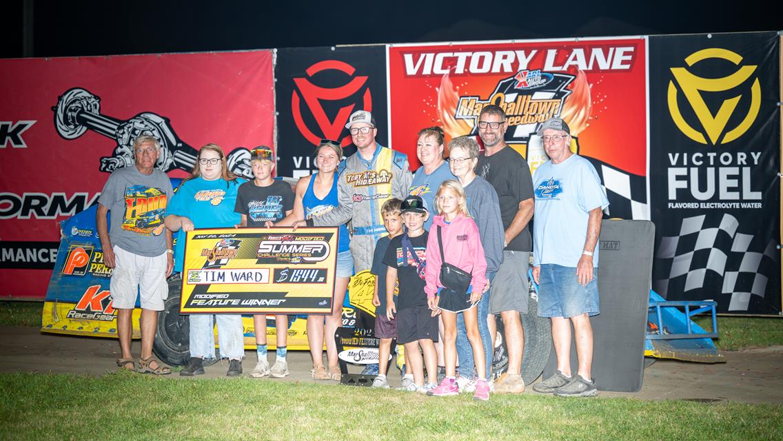 Kay defends DeFrance Memorial SLMR title, Ward, Murty, Gustin, and Knutson also find Victory Lane