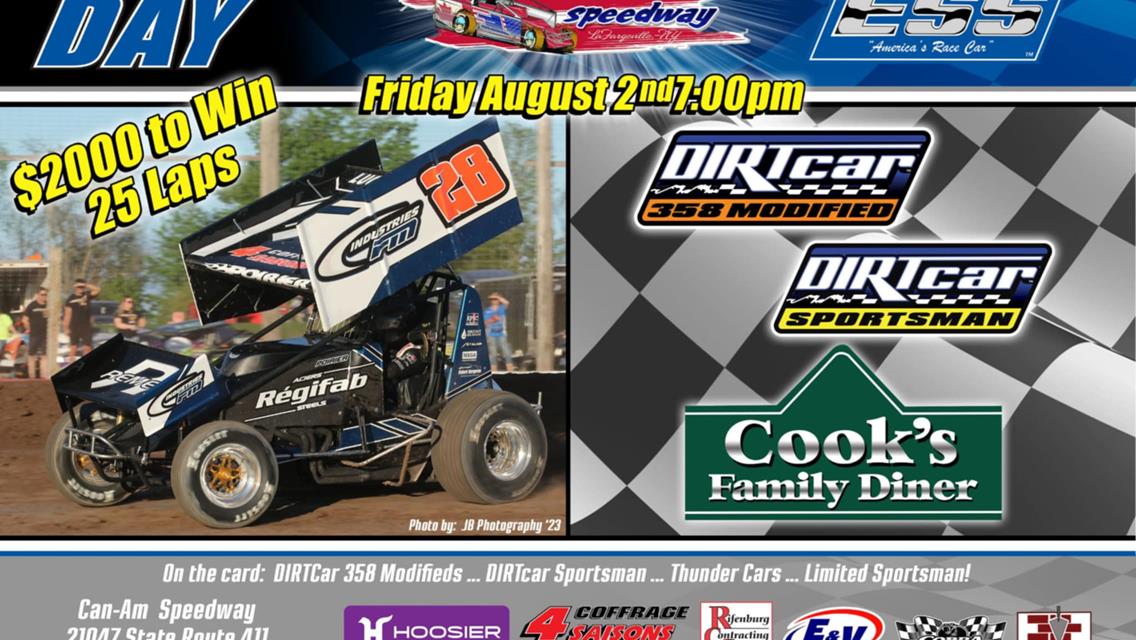 It&#39;S RACE DAY AT Can-Am Speedway!