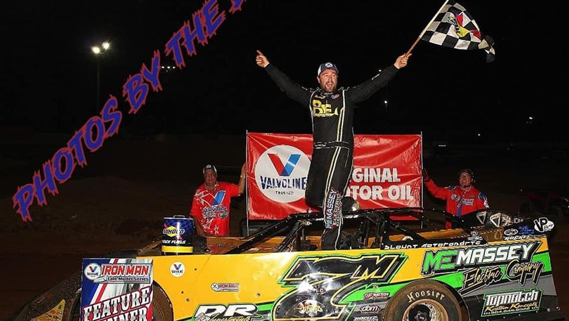 McIntosh Motors to Valvoline Iron-Man Late Model Southern Series Labor Day Showdown Win at Boyd’s Speedway