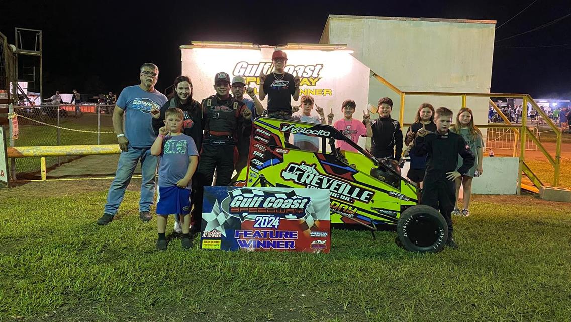 Garcia and Lucas Claim NOW600 Ark-La-Tex Wins at Gulf Coast Speedway!