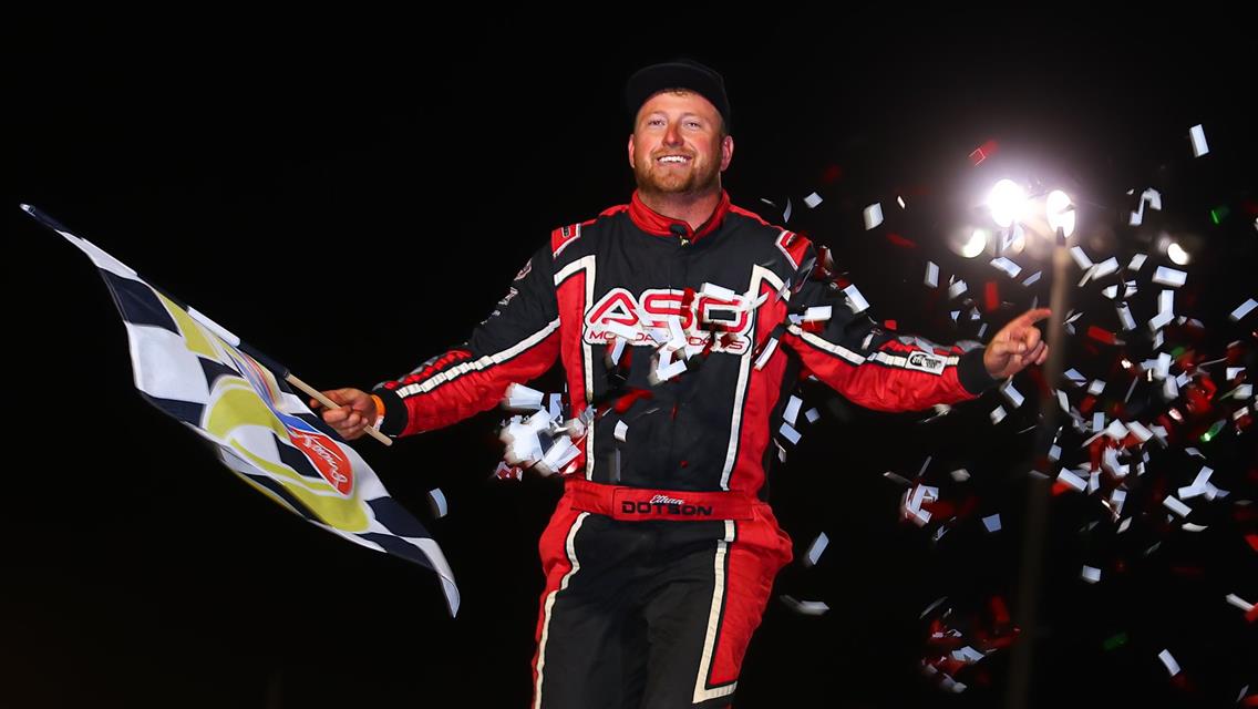 Farmer City Raceway (Farmer City, IL) – World of Outlaws Late Model Series – Illini 100 – April 11th-12th, 2025. (Josh James Artwork)