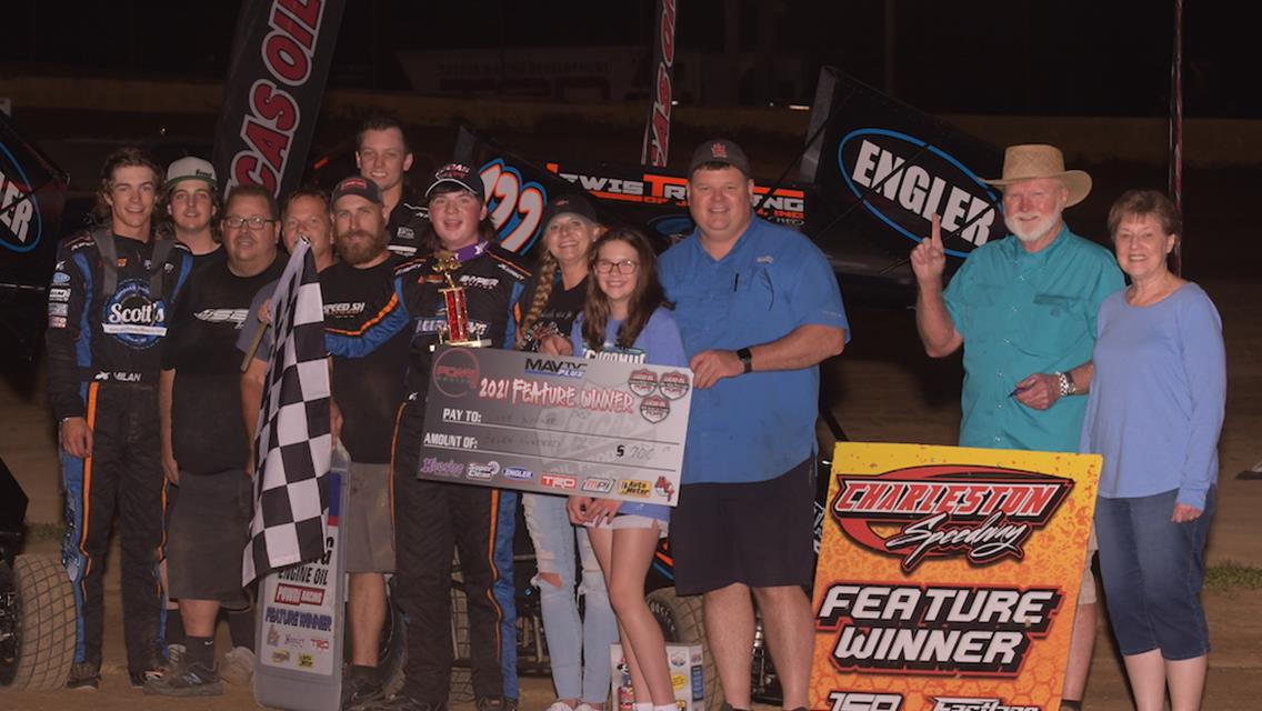 Lane Warner Catches Victory at Charleston Speedway