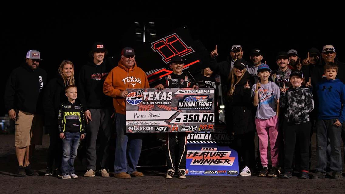 Moles, Flud, and Shaid Master NOW600 National Fields at Lil’ Texas Motor Speedway!