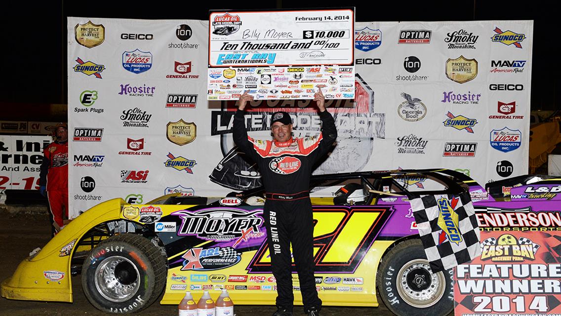 Billy Moyer Survives Battle with Blankenship to Win Friday Night at East Bay