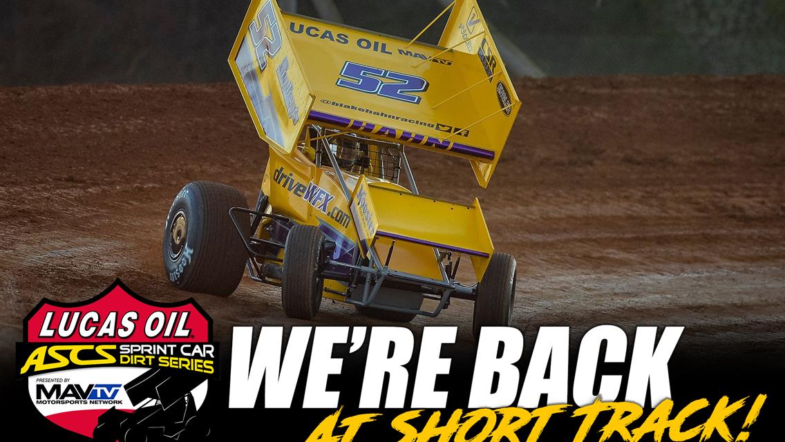 COMP Cams Short Track Nationals Returning To ASCS National Lineup In 2020