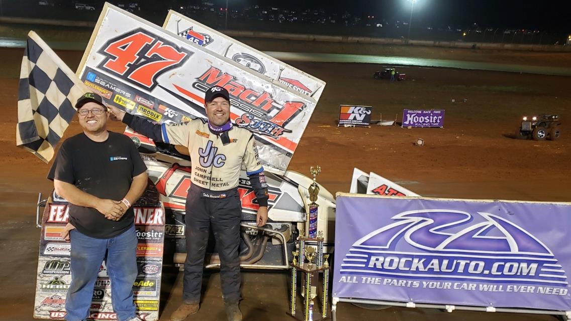 Dale Howard scores USCS 2020 victory #6 at I-75 Raceway on Friday night