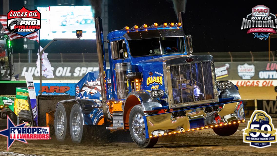 50th Annual Mid-America Trucking Show Roars to Life with MAC Trailers Winter Nationals Championship Pull
