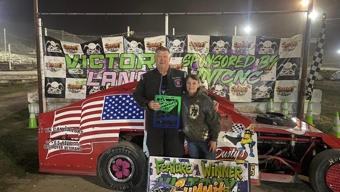 Dave Duste Jr. won at Summit Raceway on June 27.
