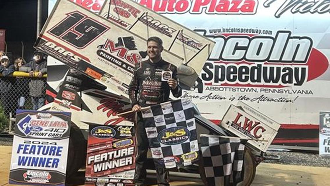 MARKS CLAIMS $ 15,000 VICTORY PLUS $ 5,000 BONUS IN THRILLING FINAL 50 AT LINCOLN SPEEDWAY; TROY WAGAMAN SECURES FIRST CAREER TRACK CHAMPIONSHIP; Rums