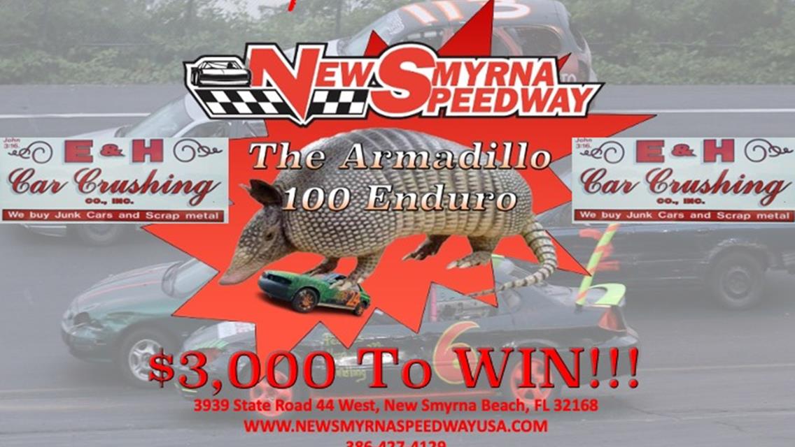 E&amp;H Car Crushing INC. Armadillo 100 ($3,000 to win) This Saturday at 7:30!