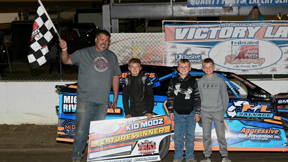 Daryn Klein, Rick Conoyer, Andrew Johns, Lee Stuppy, Josh Hawkins &amp; Keatin Lyons take wins at Federated Auto Parts Raceway at I-55!