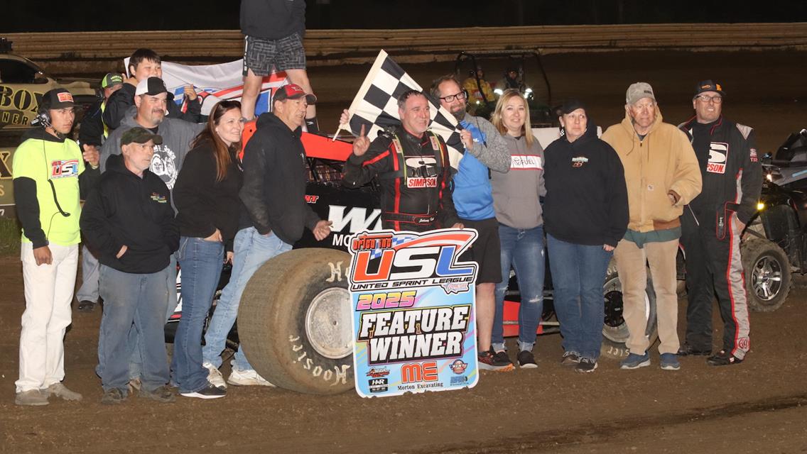No stopping Kent in USL Tulsa Speedway victory run