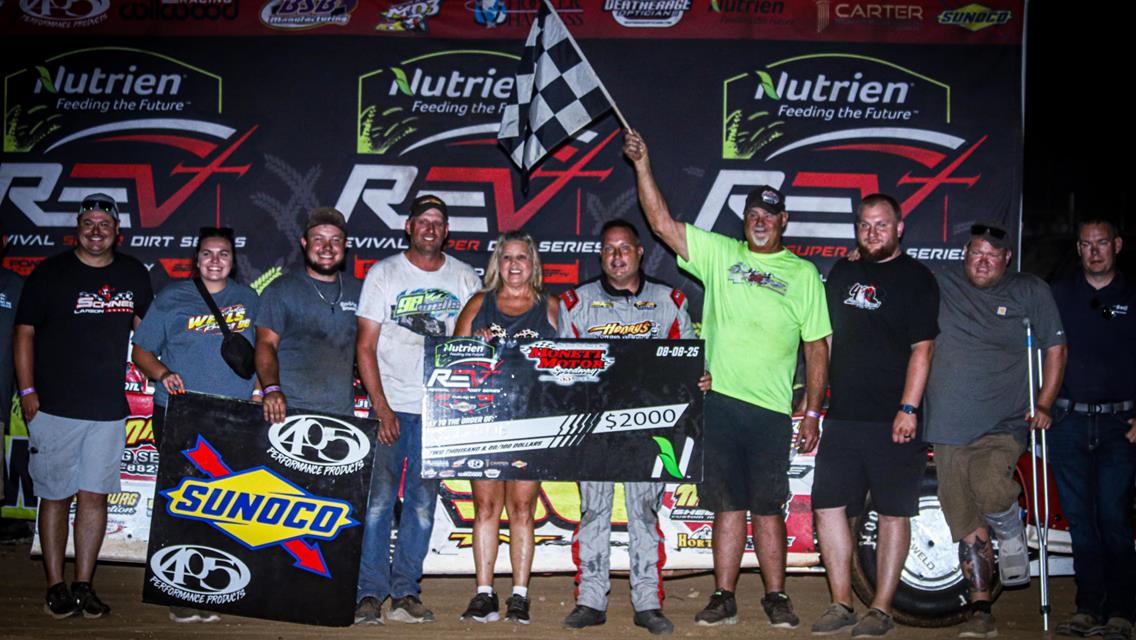 Justin Wells and Scott Crigler take Weekend Victories with REV Super Late Models.