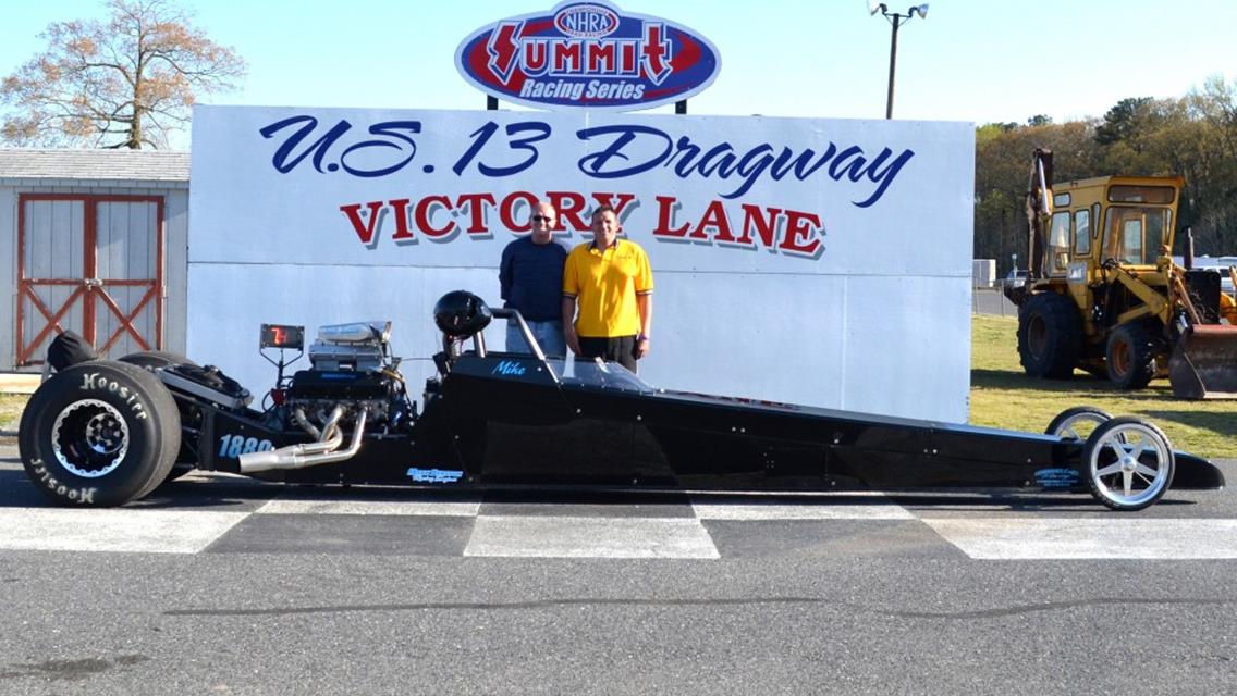 MIKE JONES CLOSES OUT APRIL WITH SUPER PRO WIN AT U.S. 13 DRAGWAY