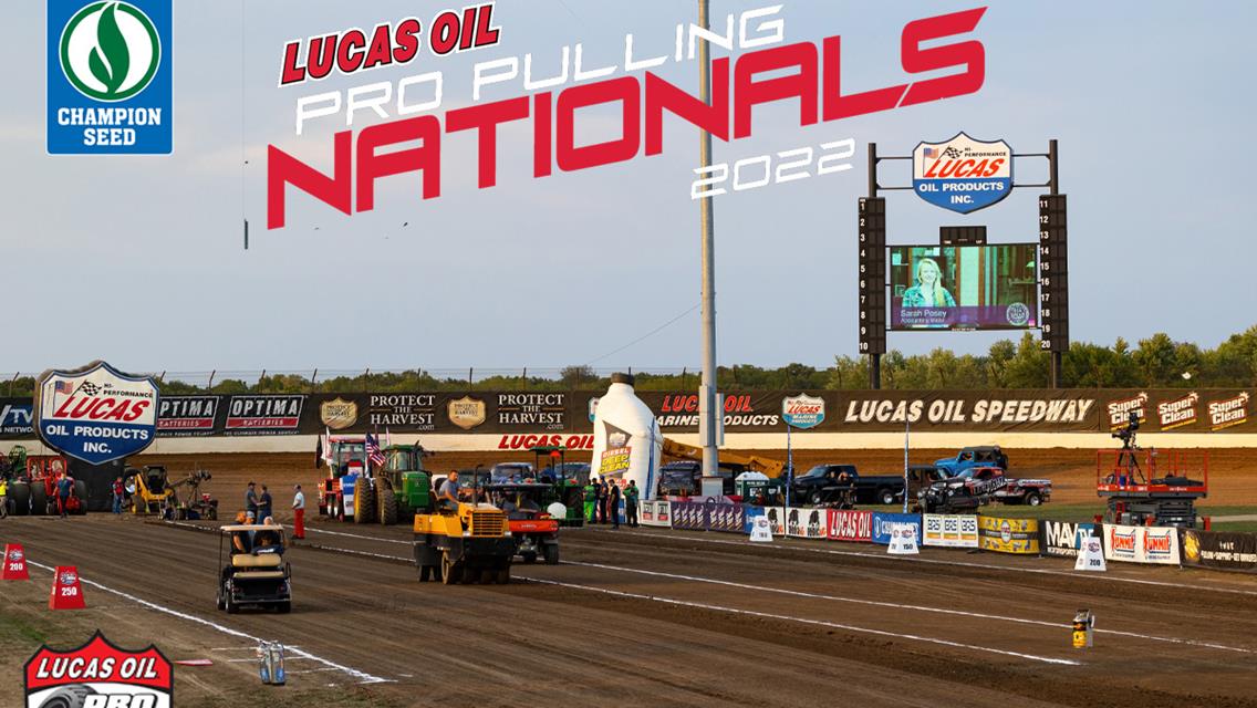 Lucas Oil Pro Pulling Nationals Set to Crown Season Champions This Weekend