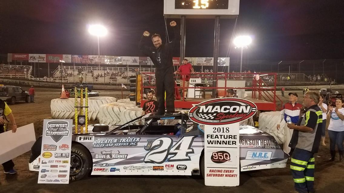 Nichols Soars to Macon Speedway Winner&#39;s Circle