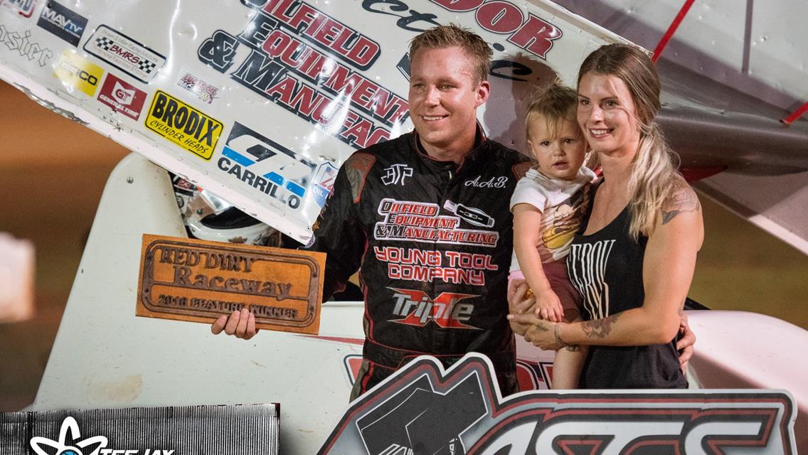 Bergman Garners ASCS Red River Win During Debut at Red Dirt Raceway