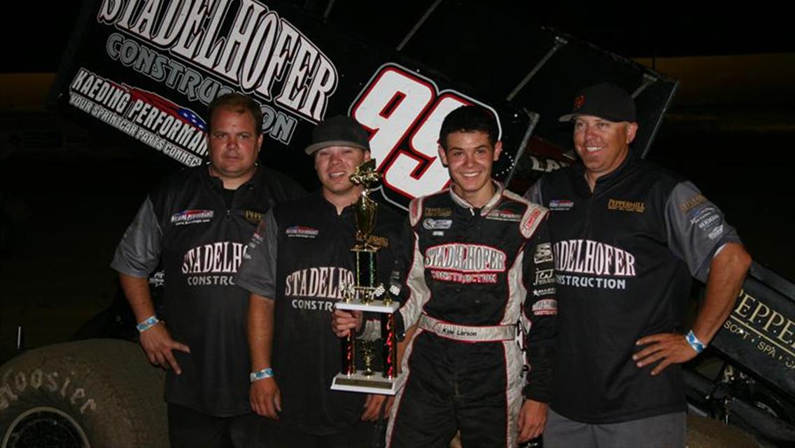 Kyle Larson gets GSC win #5 &amp; takes series point lead