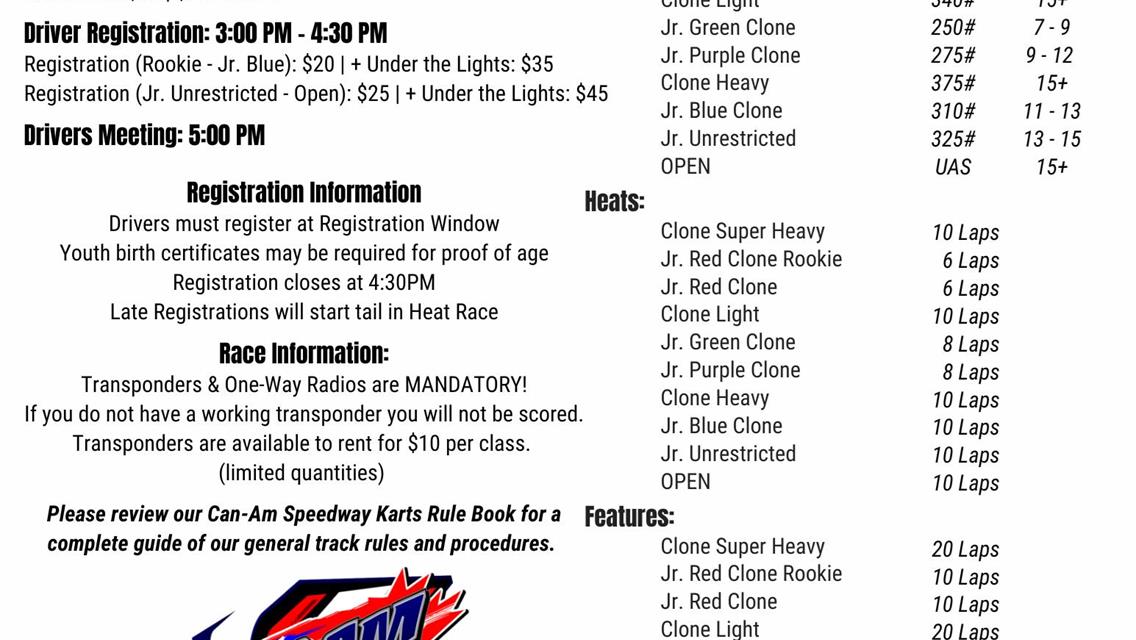 It&#39;s RACE DAY at Can-Am Karts!