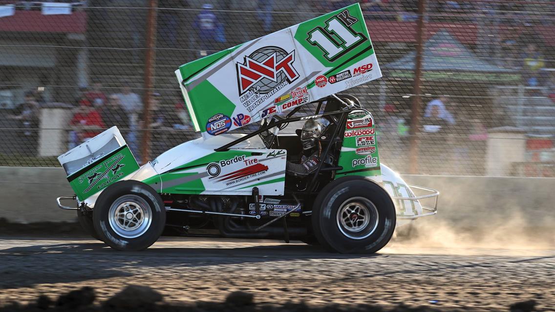 Kraig Kinser Charges to Fifth-Place Finish at Fairbury to Highlight Week