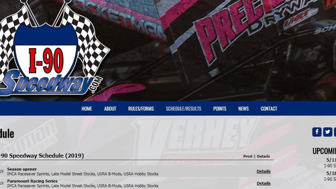 I90Speedway.com now live