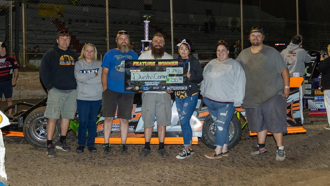 Thompson, Evans, James, Donofrio, And D. Comer Capture May 29th Wins At CGS