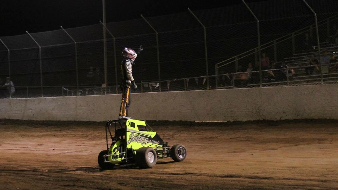 Jarrett Martin Storms to Victory at Show Low Speedway Park