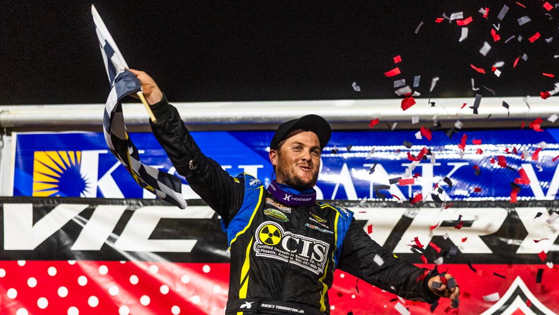 Thornton Jr. Battles to Win $50K in Rumble by the River Finale; Marlar Dominates on Perfect Night in UMP Modified Racing
