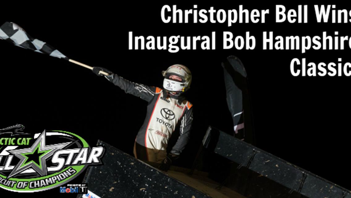 Christopher Bell wins inaugural Bob Hampshire Classic at Waynesfield Raceway Park