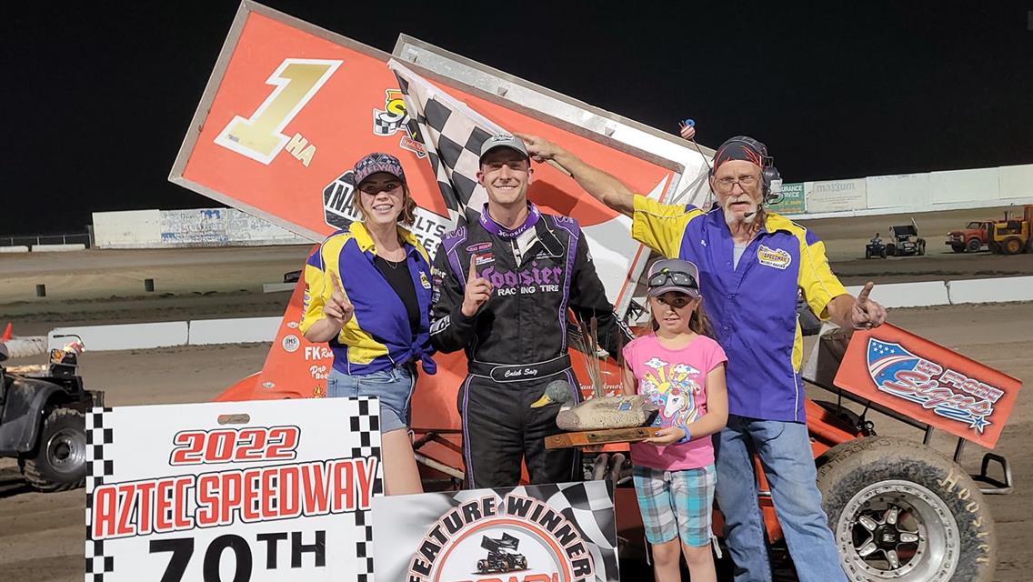 Caleb Saiz and Vance Wofford Split Weekend Wins with POWRi DWSS/ASCS Southwest