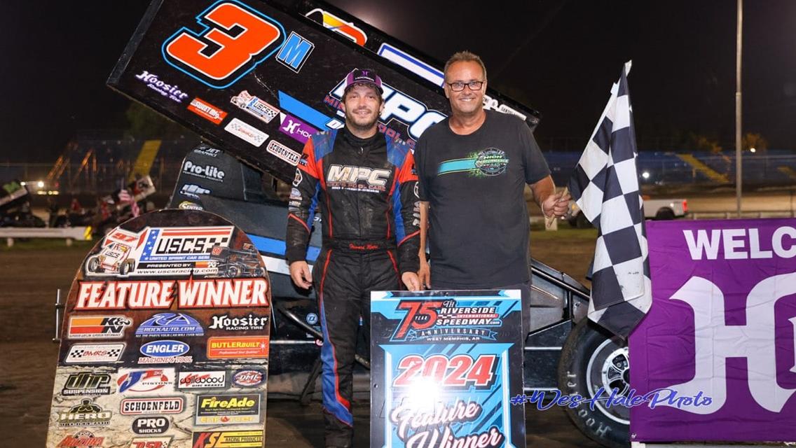 HOWARD MOORE MASTERS USCS SPRINTS AT RIVERSIDE on 6/29