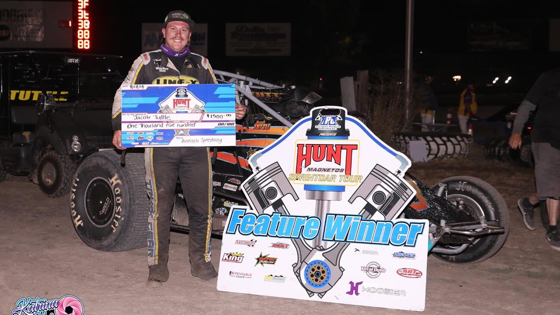 Tuttle Wins Wild Hunt Series Main Event At Antioch Speedway