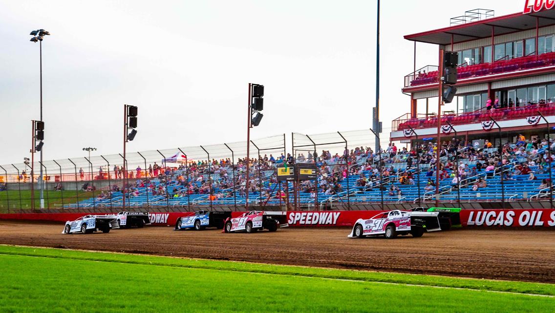 ULMA Late Models chase extra money Saturday as Weekly Racing Series resumes at Lucas Oil Speedway