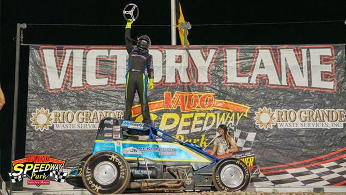 Caleb Stelzig Snags Win with Sunset Grill POWRi Vado Non-Wing Sprints