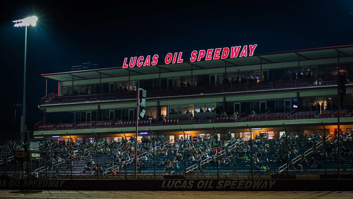 Fans gets in free by helping Ozarks Food Harvest, this Saturday at Lucas Oil Speedway