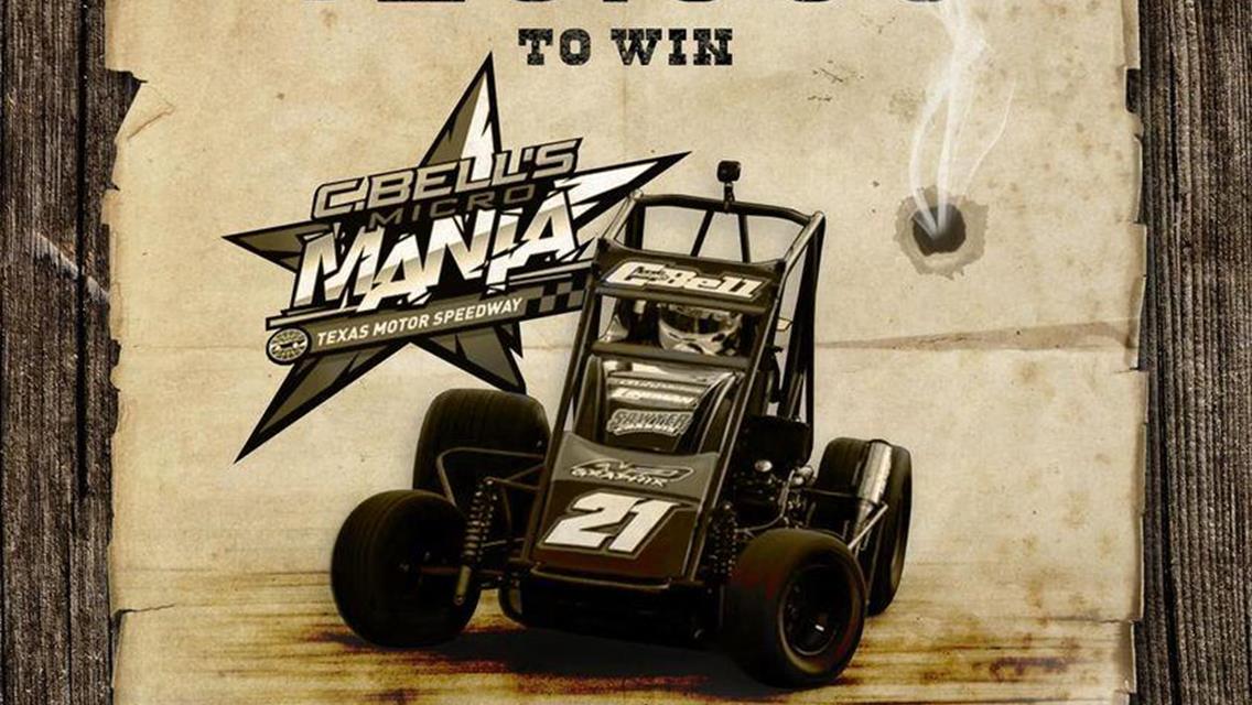 Bounty Bonus Added to C.Bell&#39;s Micro Mania at Lil&#39; Texas Motor Speedway