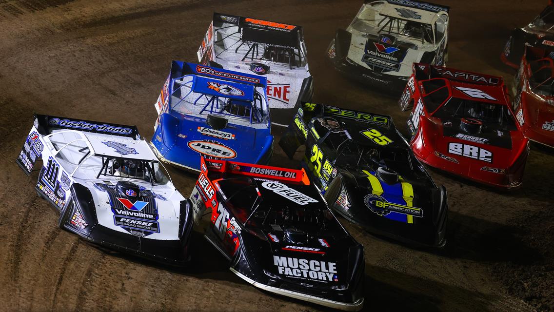Volusia Speedway Park (Barberville, FL) – World of Outlaws Case Late Model Series – DIRTcar Nationals – February 13th-18th. (Josh James Artwork)