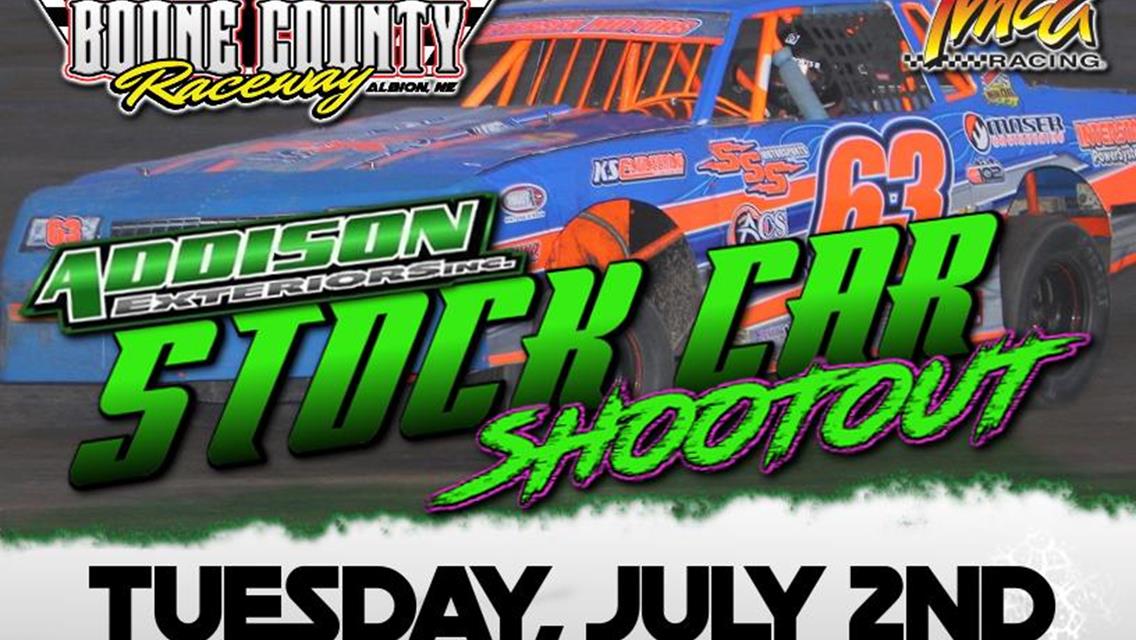 BCR Set To Bring Stock Car Shootout Tuesday